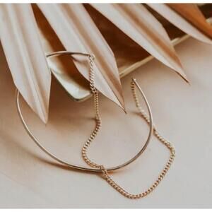 NEW HELLO ADORN women's tides cuff bracelet in yellow gold